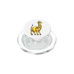 Girafe Natation Bouée Gonflable Été PopSockets PopGrip pour MagSafe