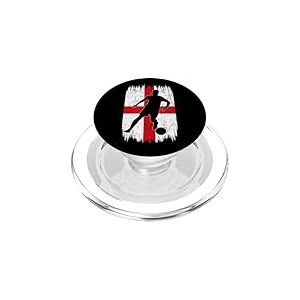Silhouette du Drapeau de l'Angleterre Fiert&eacute; de l'Angleterre pour Les PopSockets PopGrip pour MagSafe