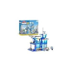 Max Adventure Police Station Playset (321 pièces) - Briques de Construction