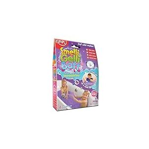 Zimpli Kids Smelli Gelli Baff Bubblegum, 1 Bain ou 6 utilisations de Jeu, transforme comme par Magie l'eau en Une pâte épaisse et colorée, Arts et travaux manuels pour Enfants, Cadeau d'anniversaire