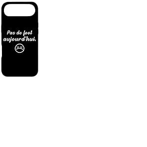 Pas de Foot Aujourd'hui Football Footballeur Joueur de Foot Coque pour iPhone Air