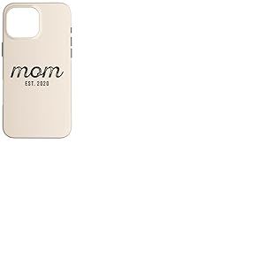 Maman Est 2020 Personnalis&eacute; Maman Personnalis&eacute; F&ecirc;te des M&egrave;res Personnalis&eacute; Coque pour iPhone 16 Pro Max