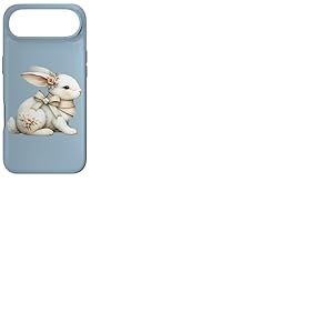 Illustration de Lapin Cottage Floral Coque pour iPhone Air