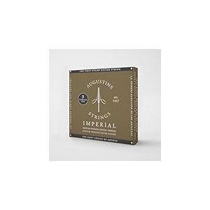 AUGUSTINE - Cordes Guitare - Pack de 3 jeux Classique Rouge Imperial, tirant normale