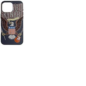 Lynyrd Skynyrd Eagle Guitare Drapeau am&eacute;ricain Classique Rock r&eacute;tro Motard Coque pour iPhone 16 Pro Max