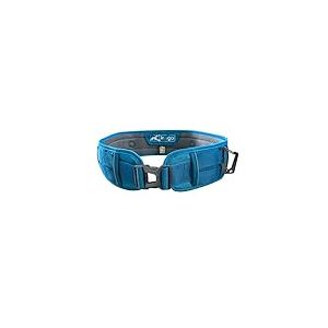 Kurgo Ceinture Ventrale RSG, Ceinture de Course ou Promenade Mains Libres Canicross, réglable, Bande réfléchissante, Compatible Molle, Bleue