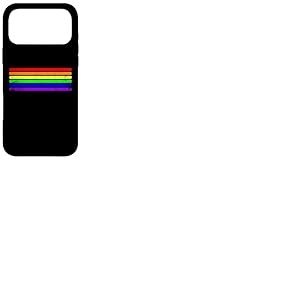 Pride Month Simple LGBT Rainbow Flag Coque pour iPhone 17 Pro Max