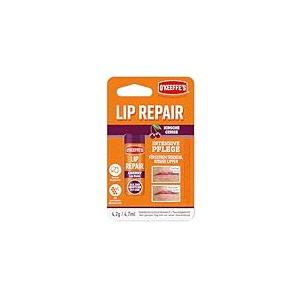 O'Keeffe's Lip Repair Cherry 4,2 g - Pour des lèvres extrêmement sèches et gercées - Avec de l'huile de cerise et de vitamine E - Hydrate tout au long de la journée.