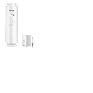 VEVOR Syst&egrave;me d'osmose inverse, 600 GPD, remplacement du filtre &agrave; eau par osmose inverse, 10 &eacute;tapes, cartouche RO pendant 24 mois, r&eacute;duit le plomb et le chlore, pour filtre &agrave; eau sous &eacute;vier SS-003