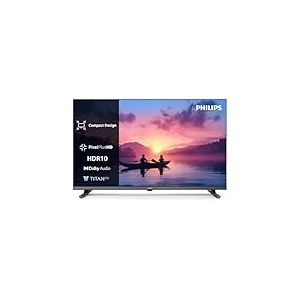 Philips 32PFS6000 2K HD LED Smart TV - Écran 32 Pouces avec Pixel Plus, Plateforme Titan OS et Son Dolby Digital - Compatible Alexa et Assistant Vocal Google