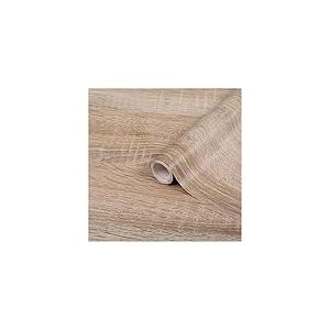 d-c-fix papier adhésif pour meuble effet bois Sonoma Chêne Brillant - film autocollant décoratif rouleau vinyle - pour cuisine, porte - décoration revêtement peint stickers collant - 90 cm x 2,1 m