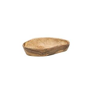 COSY & TRENDY 5591687 Saladier ORGANIC-Bois d'Olivier- 20-24X14X5CM, Brun