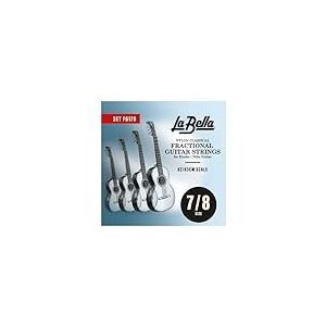 Labella FG178 Jeu de Cordes pour Guitare Classique 7/8 62 cm