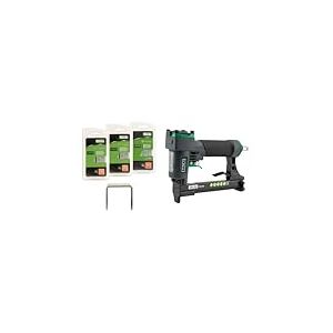 SALKI | Pack Agrafeuse CSK G80 + Agrafes 80-10mm | 80-12mm et 80-14mm | Agrafeuse pneumatique pour tapisserie