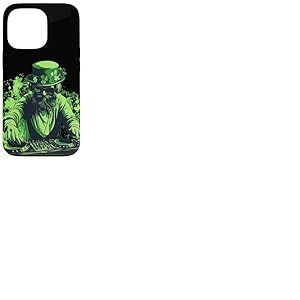 Déguisement de Lucky Beats avec Leprechaun DJ Vibes Coque pour iPhone 13 Pro