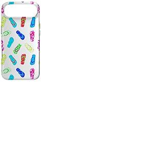 Tongs Multicolores Sandales Motif Plage Vacances &eacute;t&eacute; Coque pour iPhone Air