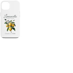 Limoncello Liqueur de citron Sunshine dans une bouteille Fun Fruit Moms Coque pour iPhone 13