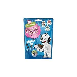 GranataPet Snack' Attack Fish - Friandises pour Chien - 100 g - sans c&eacute;r&eacute;ales et sans Sucre ajout&eacute;s - Friandise pour Chien