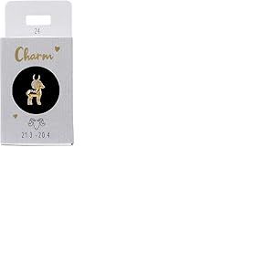 Depesche 11834-024 Charm Bélier, Pendentif doré pour Colliers, Bracelets et Boucles d'oreilles, idéal comme Petit Cadeau