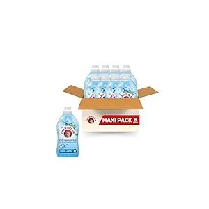 Chanteclair - Assouplissant Linge Concentré Perles de Parfum, Sel de Mer et Fleur de Lotus, Fraîcheur très Longue Durée, Libération Progressive Jusqu'à 100 Jours, 57 lavages - 1140 ml x 8