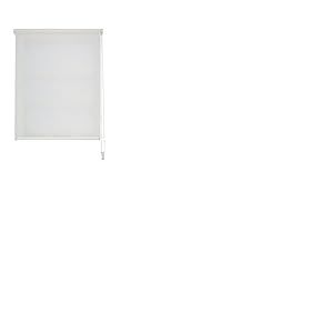 Home Fashion 67103–710 Blanc H : 140 x B : 40 cm Chaîne Store Enrouleur querstreifen bambusoptik