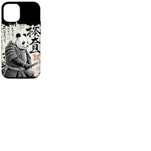 Panda Samouraï Art Calligraphie Japonaise 武士パンダ Culture Coque pour iPhone 12/12 Pro