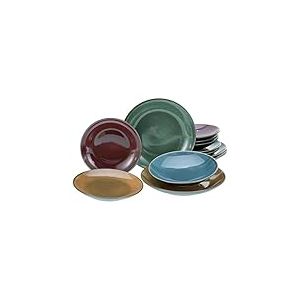 CreaTable, 23859, Série MARRAKESCH Collection, Set de 12 assiettes