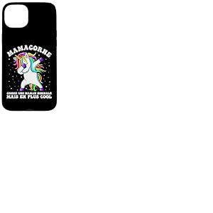 Mamacorne Humour Maman Licorne Cadeau F&ecirc;te des M&egrave;res Coque pour iPhone 15 Plus