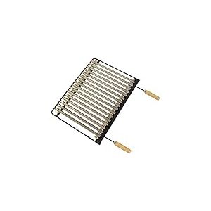 IMEX EL ZORRO 71628 Grille de Barbecue en INOX 54 x 41 cm