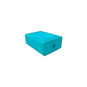 Exacompta - Réf. 315909D - 1 Module de classement Tiny Box 1 tiroir Pop N'Co superposable - Dimensions extérieures : Profondeur 19 x largeur 26,5 x Hauteur 10 cm - Couleurs assorties