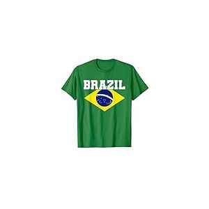Brazilian Flag Colors Design. National Brasil / Brazil T-Shirt