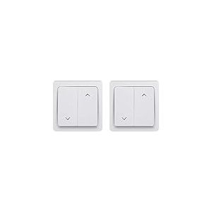 Debflex 746805 Blok Courant encastrable | Boitier Mural | Interrupteur va et Vient | Gamme Diam2 | Prises 2P+T 16A Et 2 Vv - Blanc (Lot de 2)