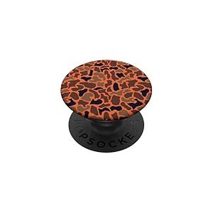 Camouflage vert motif camouflage chasse camouflage orange camouflage PopSockets PopGrip Adhésif