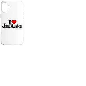 J'adore Heart Jane Austen Coque pour iPhone 16 Plus