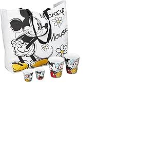 Egan bol avec motif disney wMSET 5/2 gobelets et 2 tasses de cuisine avec motif mickey et minnie