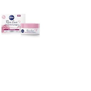 NIVEA Soft Rose Cr&egrave;me de jour 24 h (50 ml), soin du visage &agrave; l'eau de rose et &agrave; l'hyaluron, cr&egrave;me l&eacute;g&egrave;re pour le visage pour une peau lisse et d&eacute;licate, cr&egrave;me hydratante