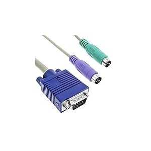 BeMatik - Cable VGA Clavier Souris ATX 3m (M/M)