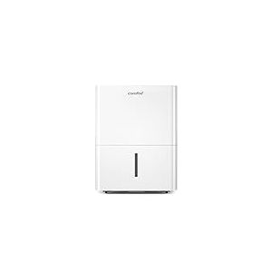 COMFEE' Déshumidificateur Compacte, Absorbe jusqu'à 12L/jour, Deshumidificateur d air avec Roulettes et Poignée, Minuterie 24H, Réservoir 2L, Pour pièce de 20-35㎡, MDDN-12DEN7
