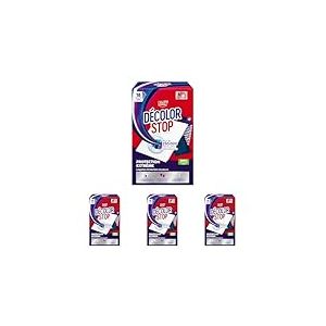 Decolor Stop - Protections Extreme - Protege des Degorgements Extremes - Efficace pour les Vetements Neufs Fonces ou Colores - Tous Programmes Textiles et Temp&eacute;ratures -x18 Lingettes XXL (Lot de 4)