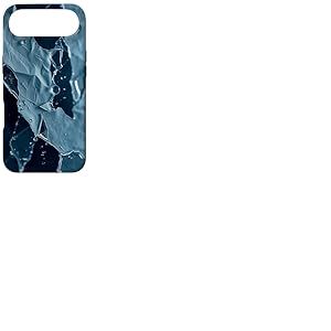 Fond glac&eacute; Bleu Coque pour iPhone Air