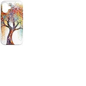 Saule pleureur | Mosaïque colorée Coque pour iPhone 16
