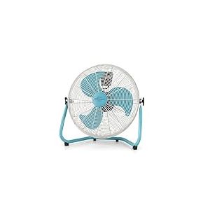 Orbegozo PW 1546 - Ventilateur industriel Power Fan, 3 vitesses, pales m&eacute;talliques, poign&eacute;e de transport, 130 W, bleu et blanc