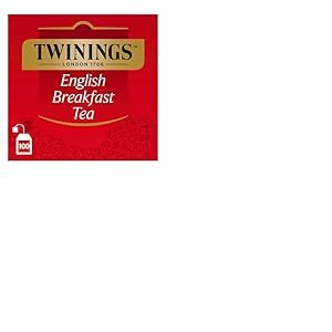 Twinings - Th&eacute; noir Original Earl Grey - Aromatis&eacute; &agrave; la Bergamote - 100 Sachets - Intense et D&eacute;licat