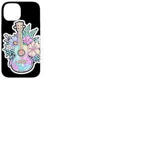 Ukulele Comic Style Ukulelist Guitalele Coque pour iPhone 14