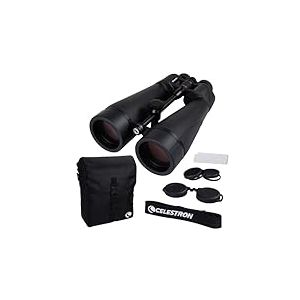 Celestron 72035 Jumelles d'astronomie SkyMaster Pro Ed 20x80, Verres Ed, Grande Ouverture pour Observation Longue Distance, revêtement XLT entièrement Multicouche, Adaptateur pour trépied et Sacoche