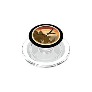 Pilote d'avion RC modèle planeur PopSockets PopGrip pour MagSafe
