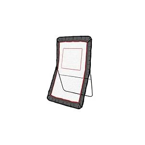 VEVOR Filet de Rebond 122x213 cm Rebondisseur de Football Crosse Volley-ball Angle Réglable Cible de Base-ball Cadre Stable en Acier Tissu à Haute Élasticité pour Entraînement Solo Intérieur Extérieur