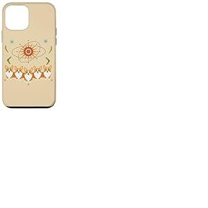 Corgi Pack Mid Century Modern. Chien Atomic Starburst Coque pour iPhone 12 Mini