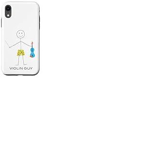 Violon pour Homme drôle, Cadeaux de Musicien Coque pour iPhone XR