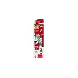 Naturaverde | Kids - Warner Bros Tom & Jerry - Brosse à dents à poils doux pour enfants, drôle Tom et Jerry